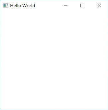 普通javafx项目效果